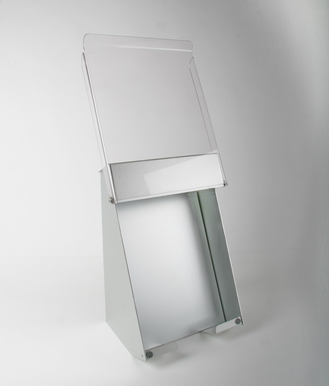 zeitungsbox prospektbox prospektstaender aluminium wetterfest 02