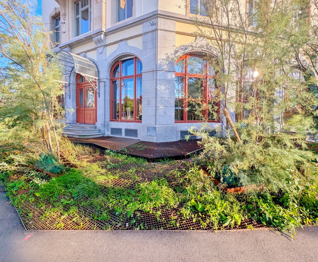 begehbare gruenflaechen gitterroste haus eber 06