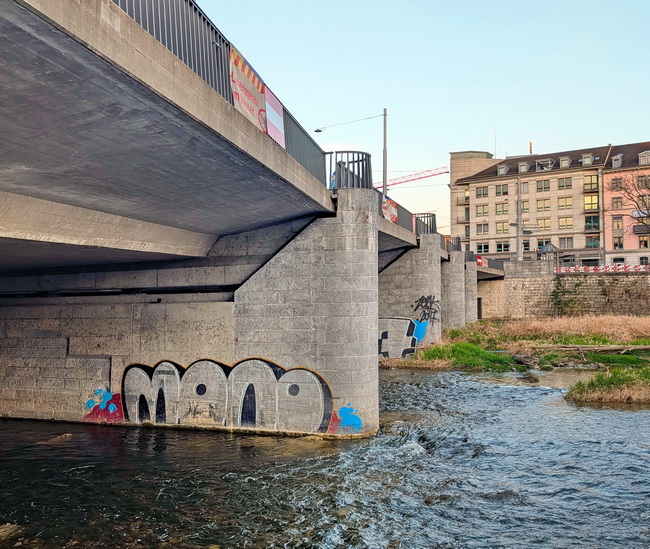 pegelstand sihl schwemmholzrchen hauptbahnhof 05