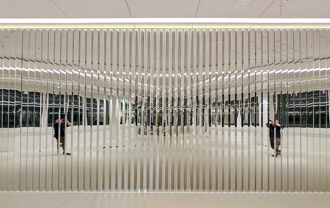 spiegelwand wellblech mirrorfinish axpo 05