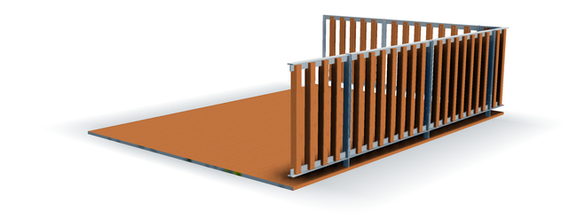 gelaender holz metall fuer mfh 14