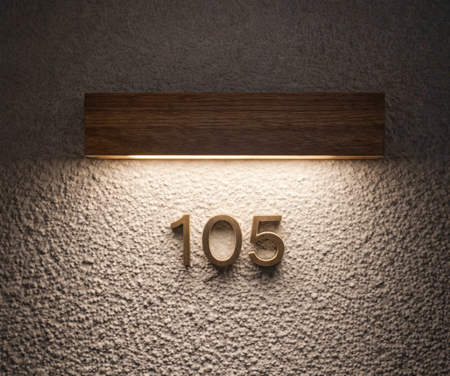 hotel leuchten fuer zimmernummern beschriftung 03